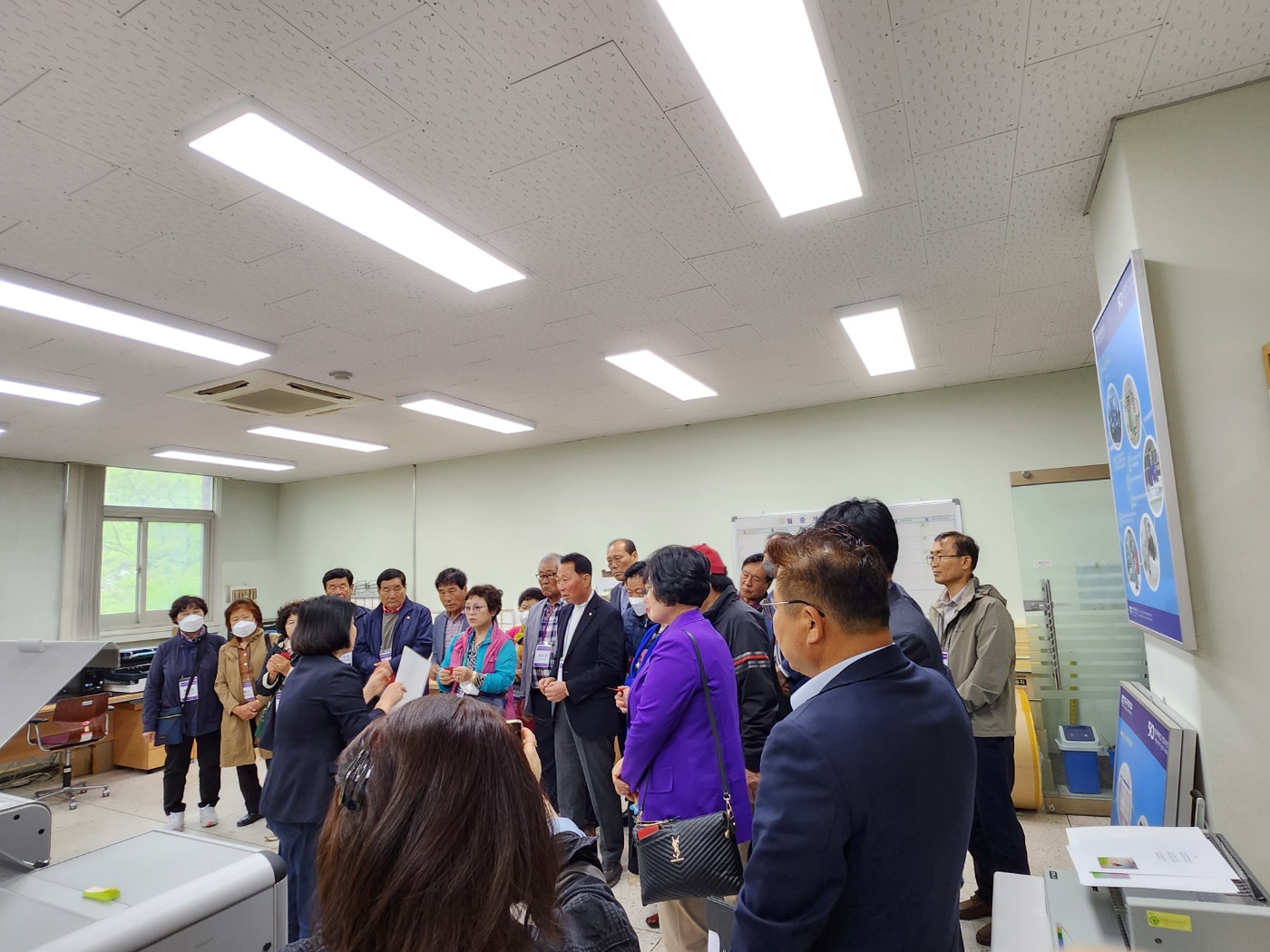 점자자료 제작 현장